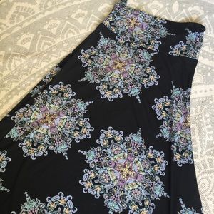 Medallions Lularoe Maxi Skirt